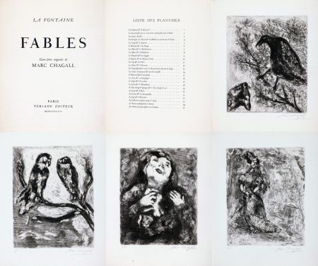 Eau-Forte Chagall - Fables