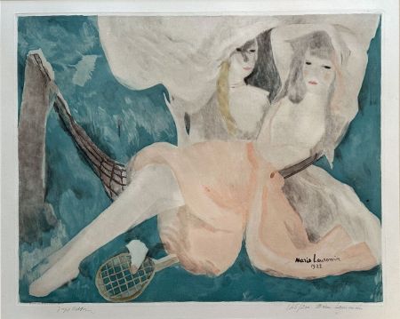 Eau-Forte Et Aquatinte Laurencin - Femme au Hamac