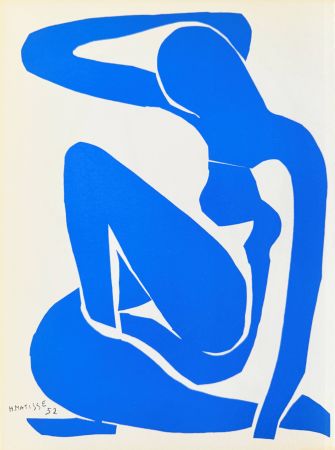 Lithographie Matisse - Femme Bleue