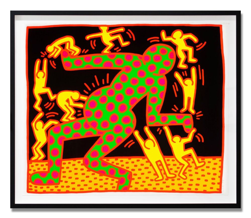 Sérigraphie Haring - Fertility 3