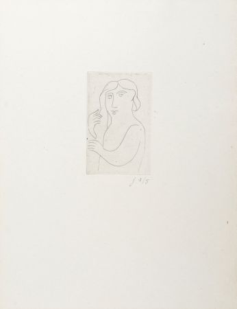 Gravure Derain - Figure, 1948