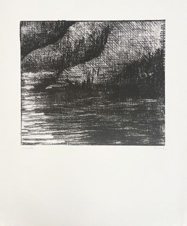 Lithographie Moore - Fjord