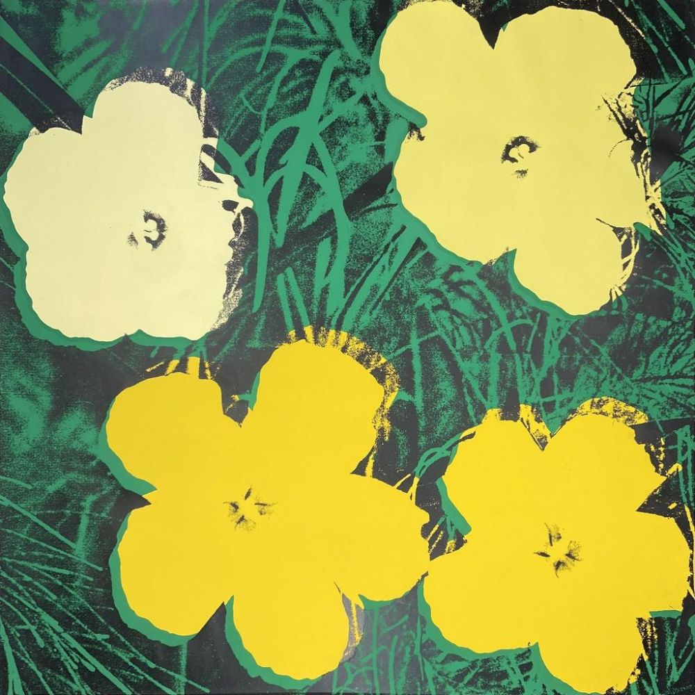 Sérigraphie Warhol - Flower, II.72