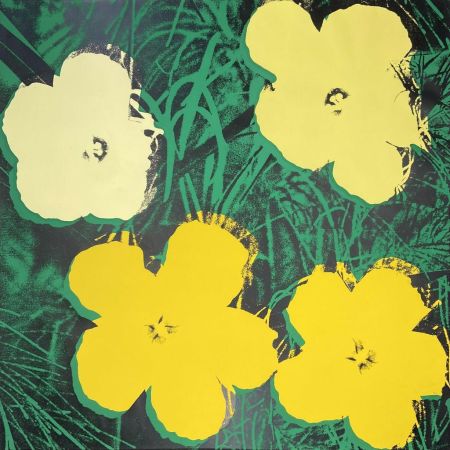 Sérigraphie Warhol - Flower, II.72