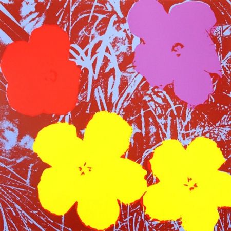 Sérigraphie Warhol - Flowers 71 by Andy Warhol