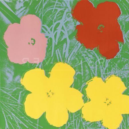 Sérigraphie Warhol -  Flowers (FS II.65) by Andy Warhol 