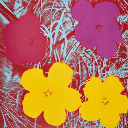 Sérigraphie Warhol - Flowers (FS II.71)