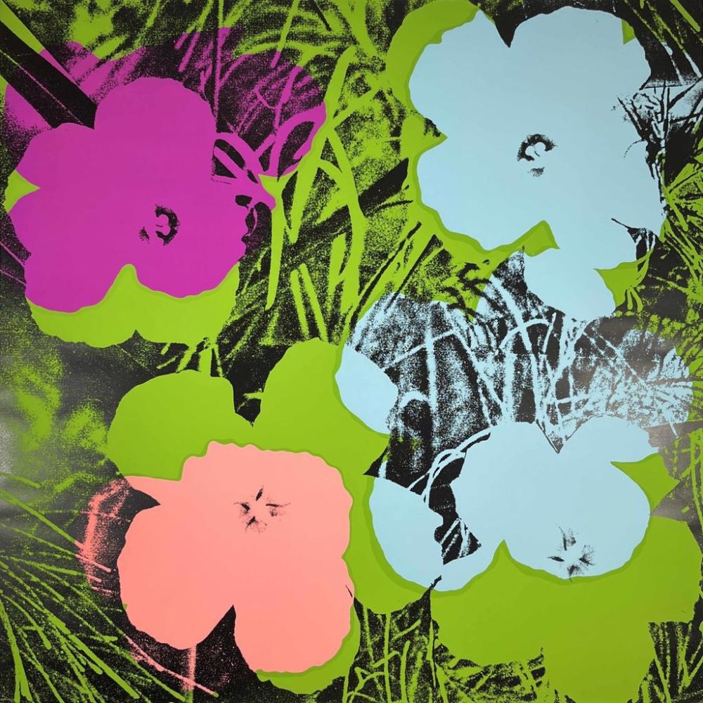 Sérigraphie Warhol - Flowers, II.64