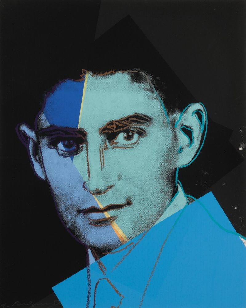 Sérigraphie Warhol - Franz Kafka