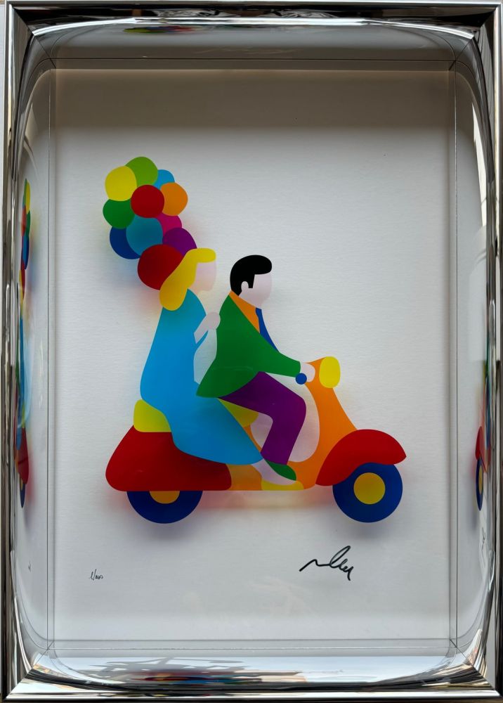 Sérigraphie Lodola - Funny moments (Plexiglass)