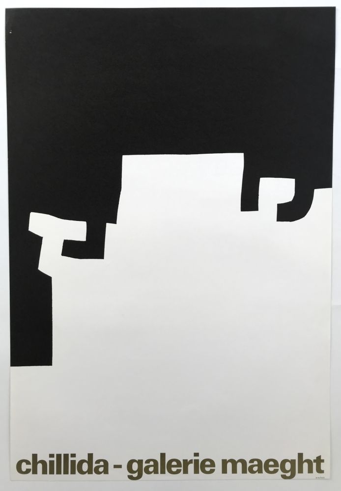 Affiche Chillida - Galerie Maeght