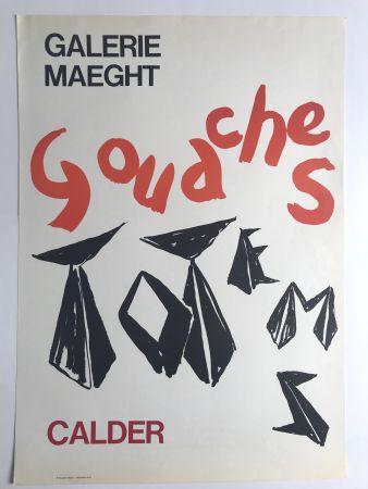 Affiche Calder - Galerie Maeght