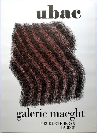 Affiche Ubac - Galerie Maeght