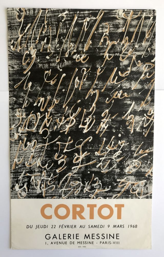 Affiche Cortot - Galerie Messine