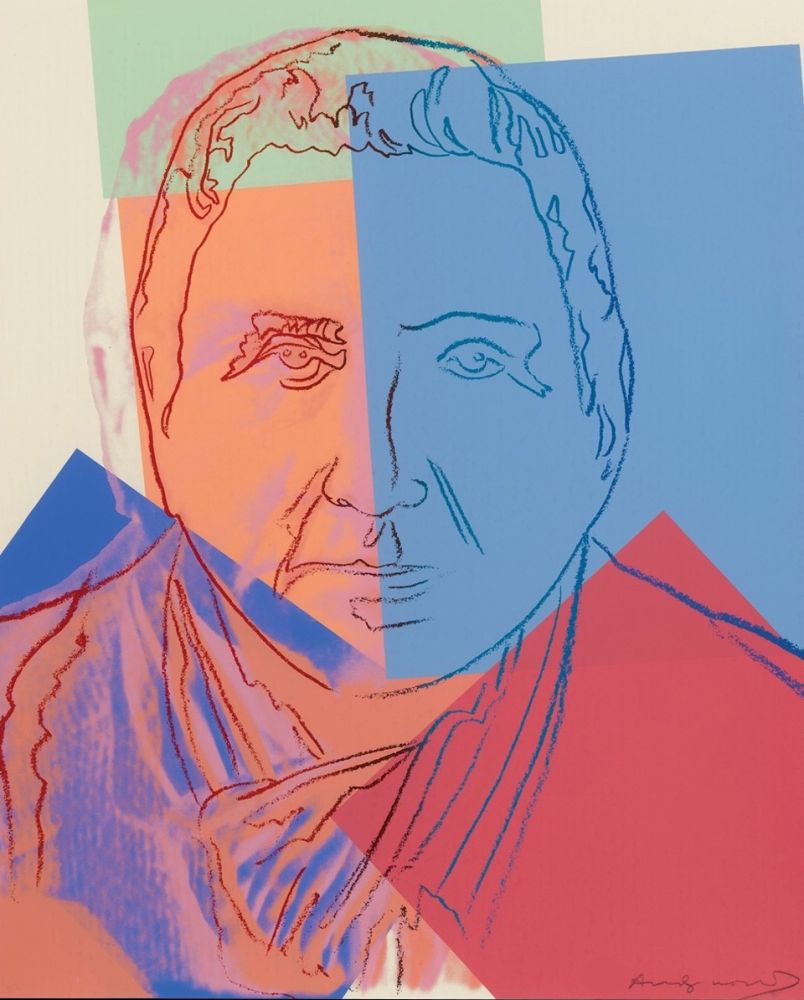 Sérigraphie Warhol - Gertrude Stein (FS II.227) 