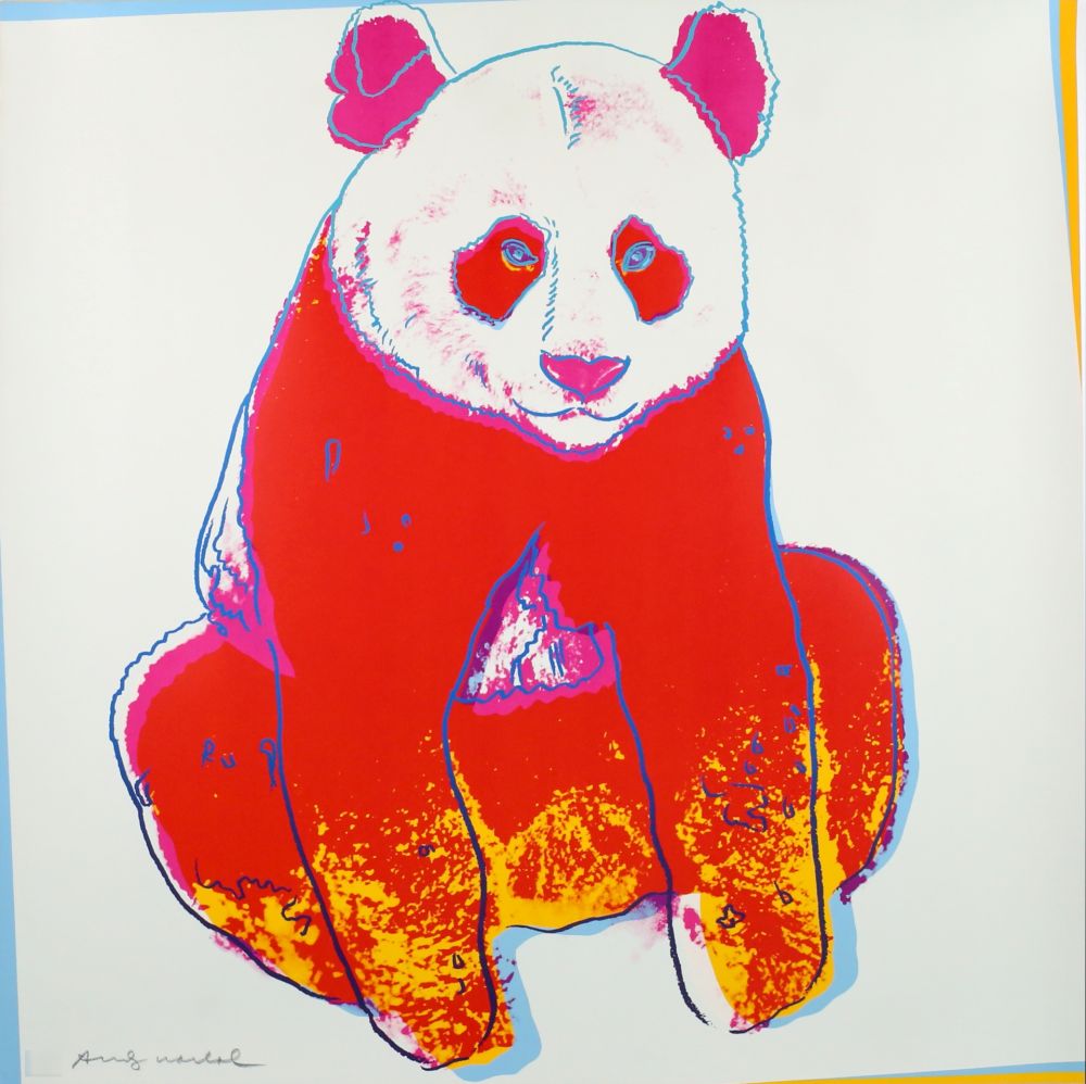 Sérigraphie Warhol - Giant Panda (FS II.295)