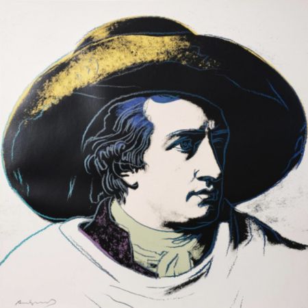 Sérigraphie Warhol - Goethe