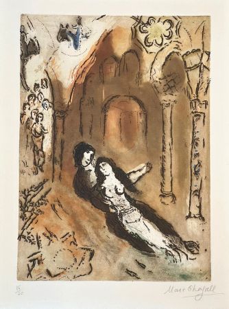 Eau-Forte Et Aquatinte Chagall - Grenade