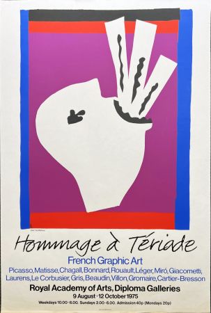Affiche Matisse (After) - HOMMAGE À TÉRIADE -L'Avaleur de sabres (de Jazz) 1975
