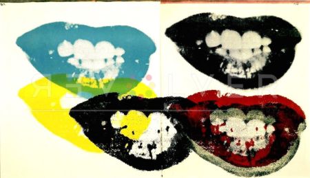 Sérigraphie Warhol - I Love Your Kiss Forever Forever (FS II.5)