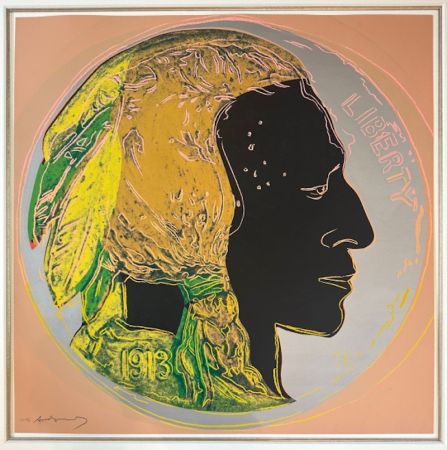 Sérigraphie Warhol - Indian Head Nickel TP