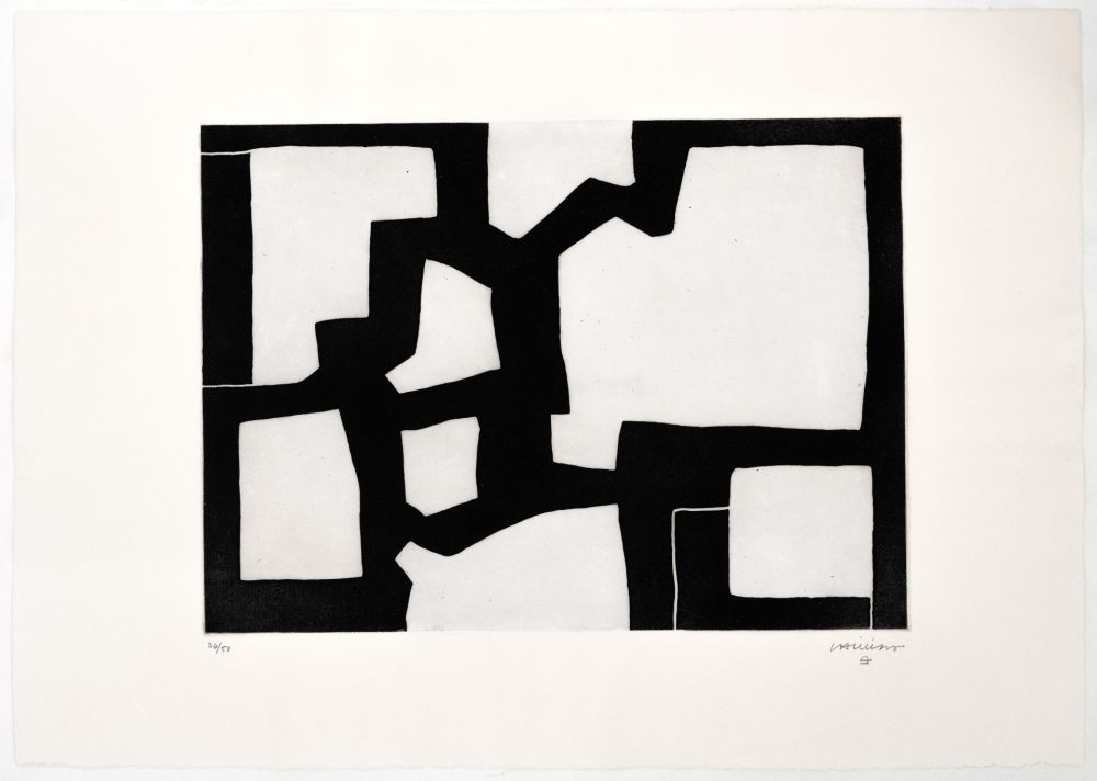 Sérigraphie Chillida - Inguru V