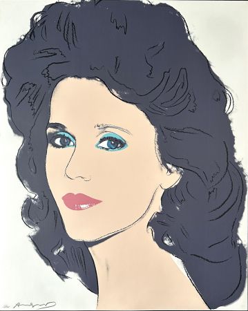 Sérigraphie Warhol - Jane Fonda (FS II.268)