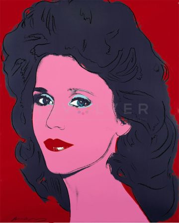 Sérigraphie Warhol - Jane Fonda (FS II.268)