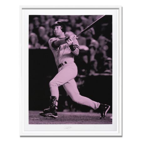 Sérigraphie Young - JETER - THE SWING FAN PRINT (PENNANT PINK)