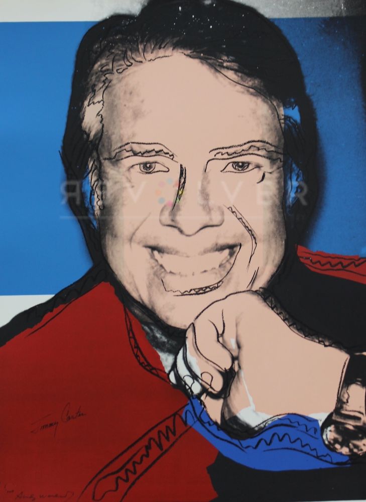 Sérigraphie Warhol - Jimmy Carter II (FS II.151)