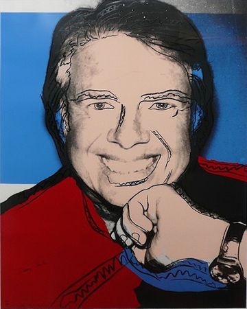 Sérigraphie Warhol - Jimmy Carter II (FS II.151)