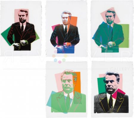 Sérigraphie Warhol -  John Gotti Complete Portfolio by Andy Warhol 