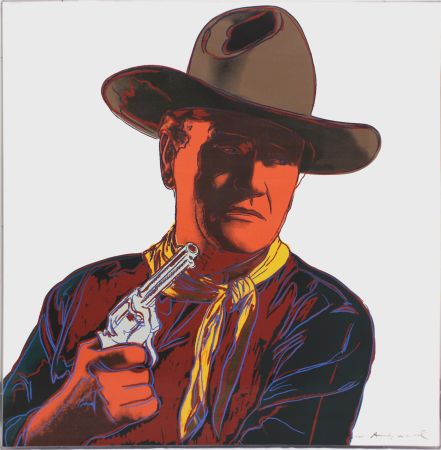 Sérigraphie Warhol - John Wayne (FS II.377)