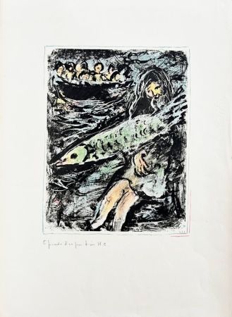 Lithographie Chagall - Jonah II