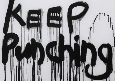 Lithographie Clark - Keep Punching