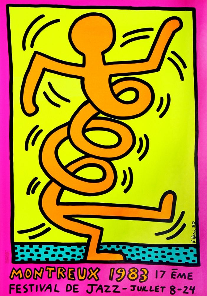 Keith Haring Original Artwork Adr Alpujarra