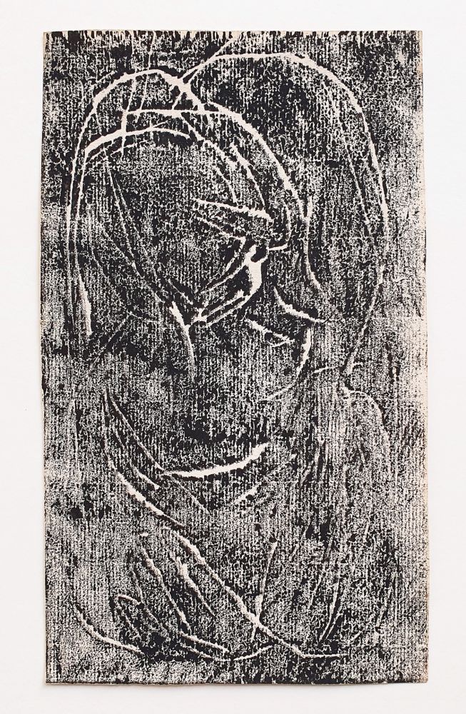 Gravure Sur Bois Rohlfs - Kopf II (Head II)