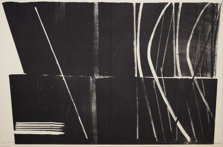 Lithographie Hartung - L 1970 - 5