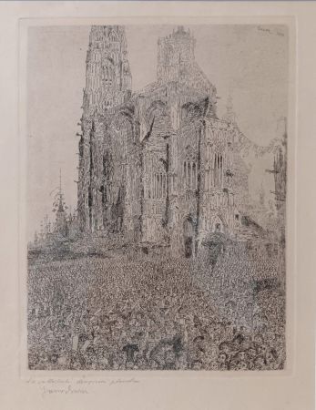 Gravure Ensor - La Cathédrale