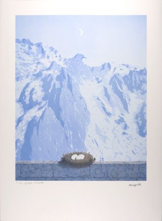 Aucune Technique Magritte - La Philosophie et la Peinture : Le Nid, c. 1979