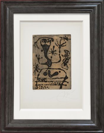 Gravure Miró - La Reine des Ombres