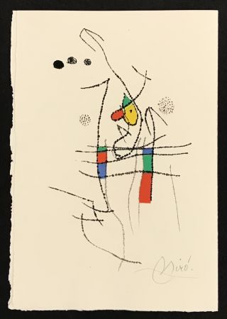 Gravure Miró - La Spirale 1