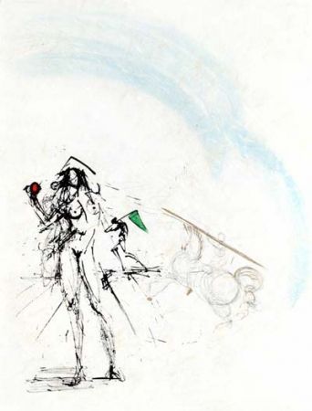 Gravure Dali - Le Pecheur (The Angler)