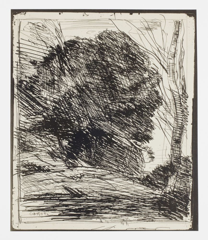 Aucune Technique Corot - Les Arbres dans la Montagne (Trees on the Mountain)