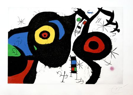 Carborundum Miró -  Les Deux Amis