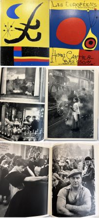 Livre Illustré Cartier Bresson - LES EUROPÉENS. Photographies (Éditions Verve, 1955)