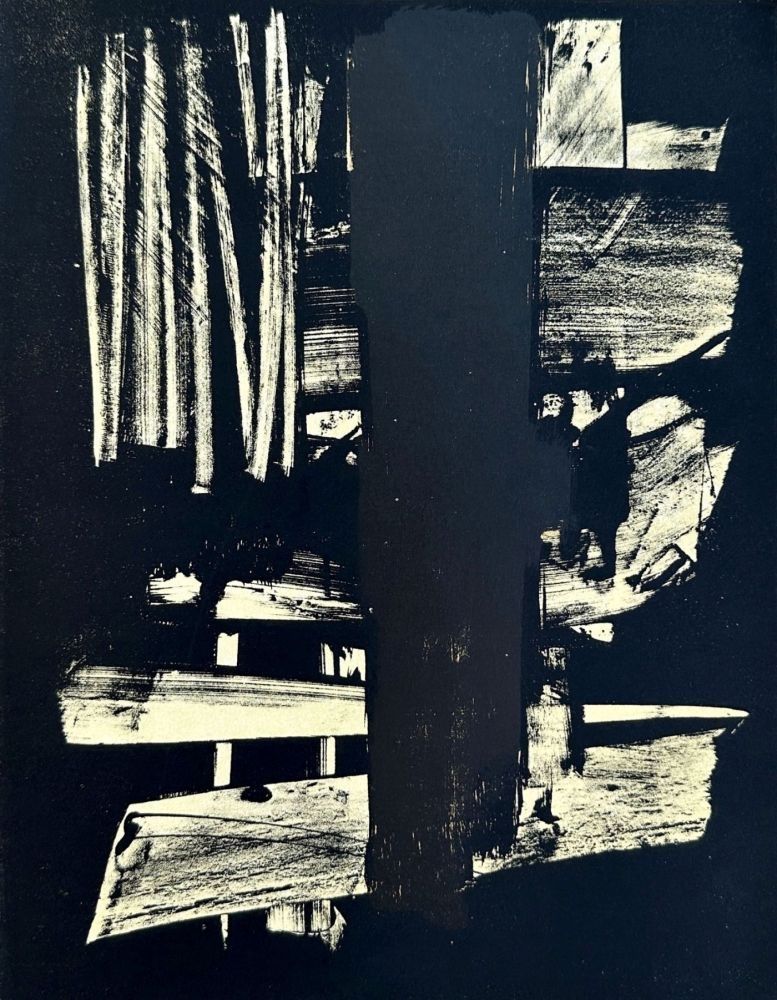 Lithographie Soulages - LIthographie n°9