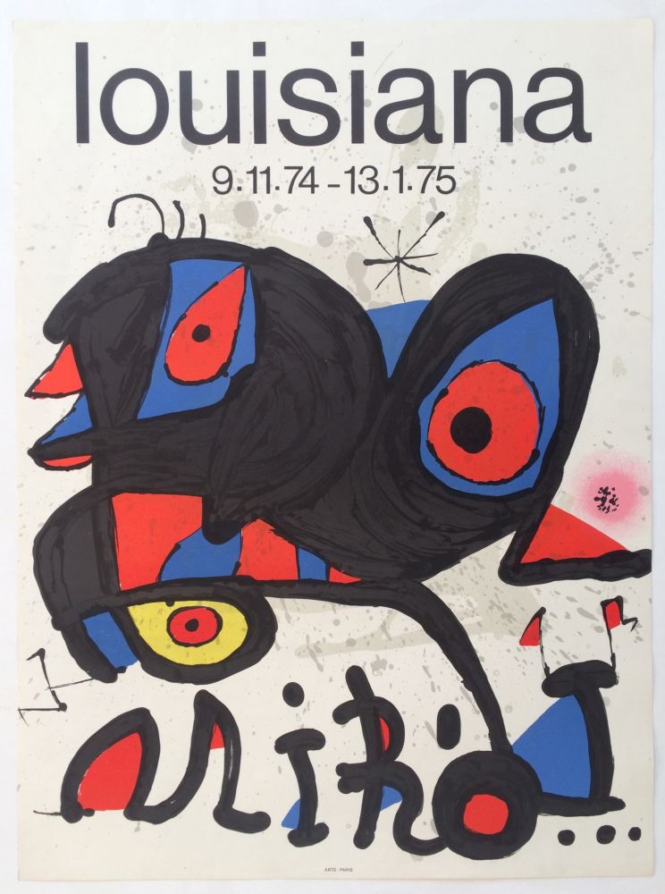 Affiche Miró - Louisiana