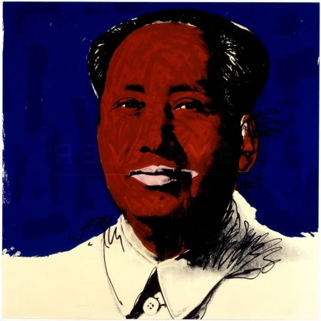 Sérigraphie Warhol - Mao 98 by Andy Warhol 