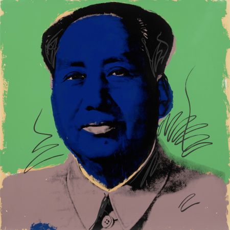 Sérigraphie Warhol - Mao (F & S II.90)